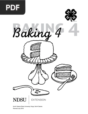 Baking 4: Cakes, Pies and Pastries