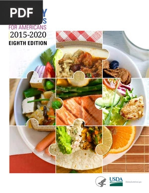 Dietary Guidelines for Americans 2015-2020