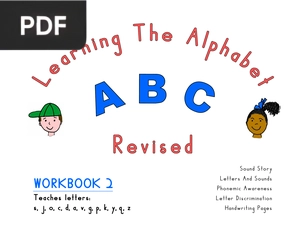 Learning The Alphabet ABC Workbook 2