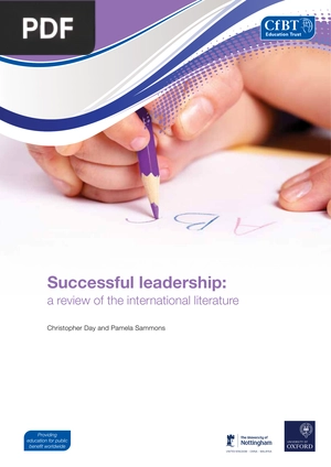 Successful Leadership: A Review of the International Literature