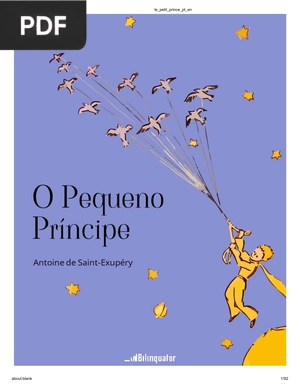 The Little Prince (Bilingual Portuguese and English)