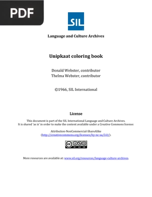 Unipkaat Coloring Book